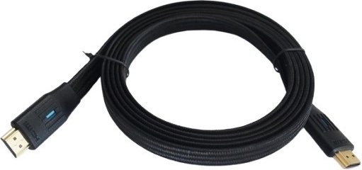 Cable HDMI 2.1 plano 3 m negro
