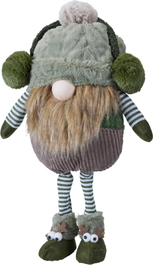 Duende navideño de pie de 45 cm - 1 unidad