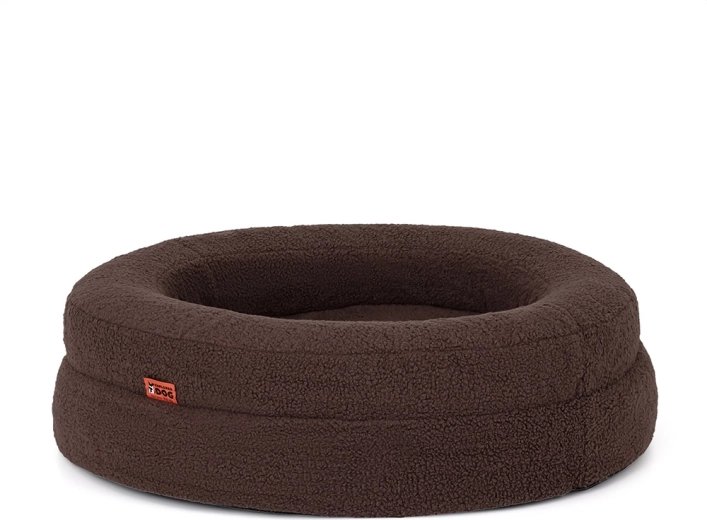 Cama ortopédica para perros Explorer Dog Dognut S/M 76 cm espresso brown
