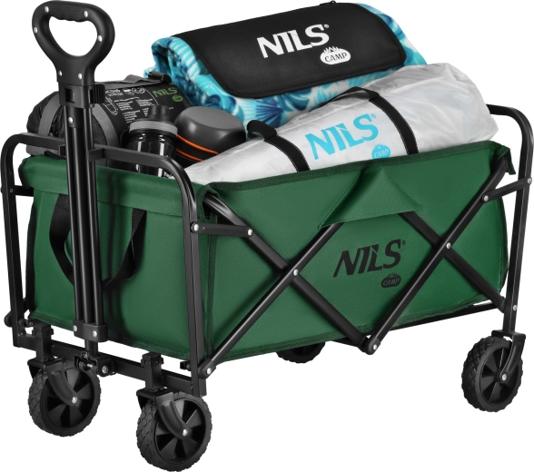Carrito de camping plegable verde NILS Camp NC4306