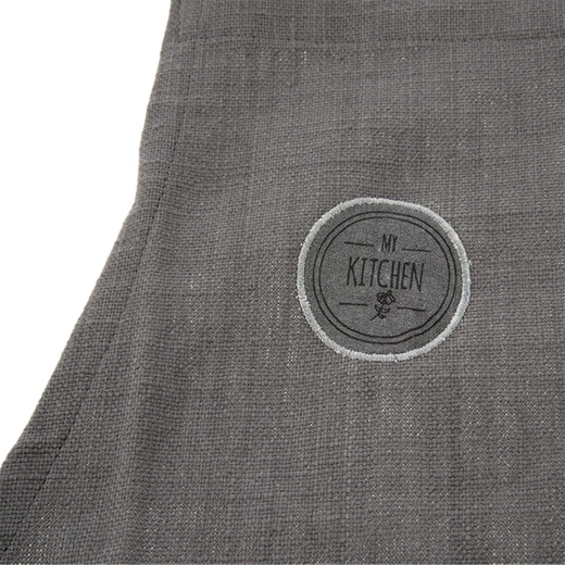 Resistente 100% algodón en elegante gris