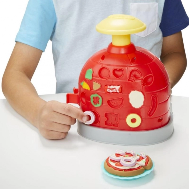 Crea una pizza en el divertido horno Play-Doh