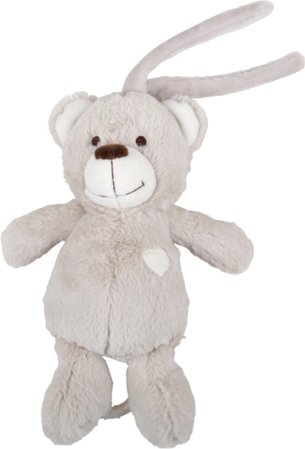 Muñeco de peluche de apego osito BIGJIGS BABY con melodía