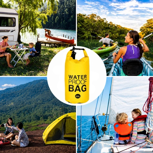 Capacidad de 20 l para el agua y los viajes