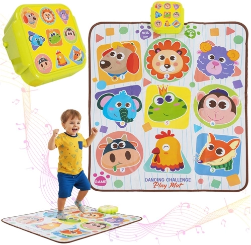 Alfombra musical de baile interactiva para niños ISO Trade 82 × 65 cm