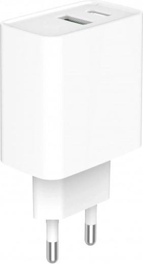 Cargador USB Power Delivery 20W blanco