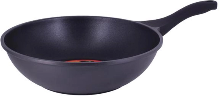 Sartén wok gourmet Kitchisimo de 28 cm con superficie antiadherente