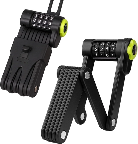 Candado plegable para bicicleta con código TRIZAND