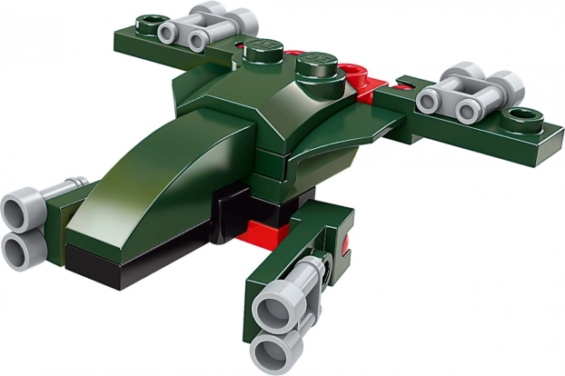 Qman Squros 3v1 avión de combate Batwings – mini set de construcción