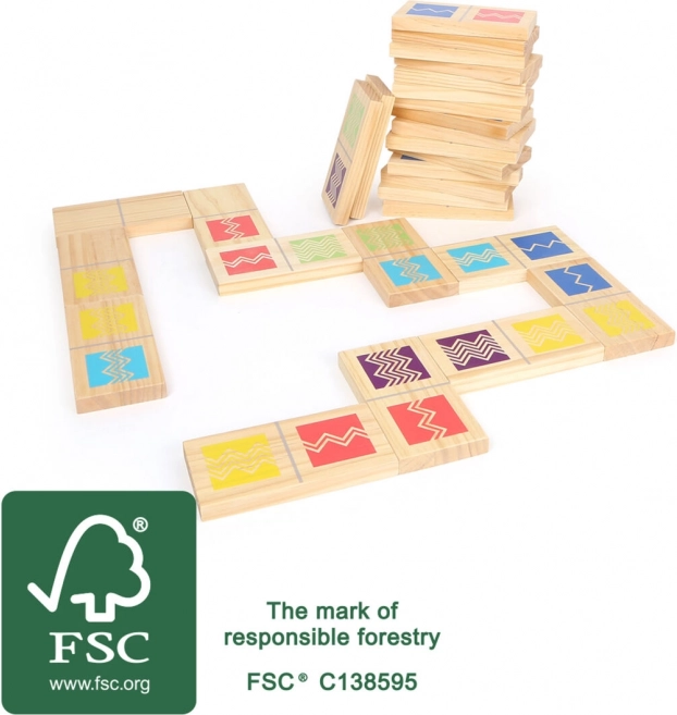 Dominó XXL Active de madera FSC small foot