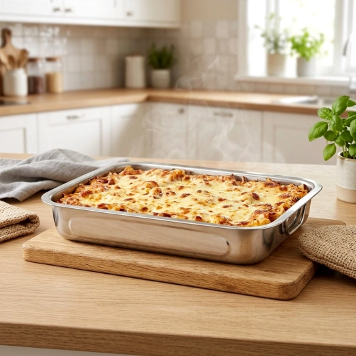Ideal para platos asados y gratinados, apta para lavavajillas