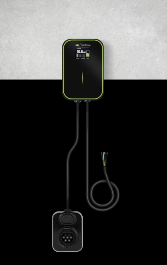 Wallbox Green Cell GC EV PowerBox 22 kW con toma Type 2 y RFID