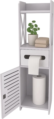 Dispensador de papel higiénico con abertura de extracción