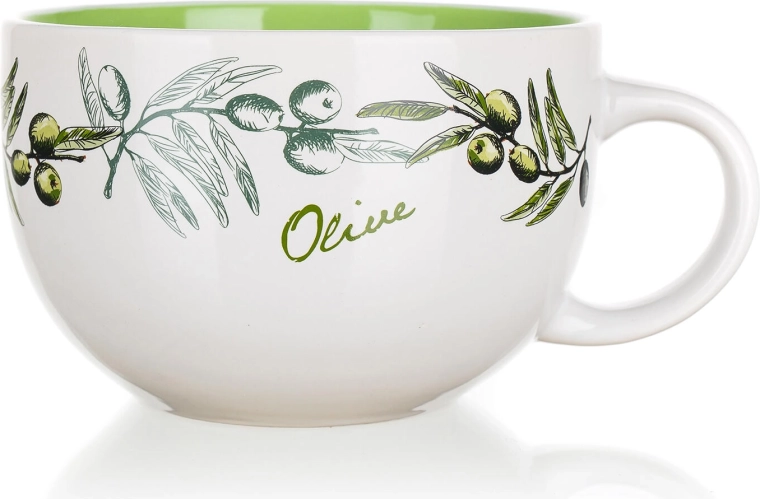 Taza de cerámica Jumbo Olives 660 ml