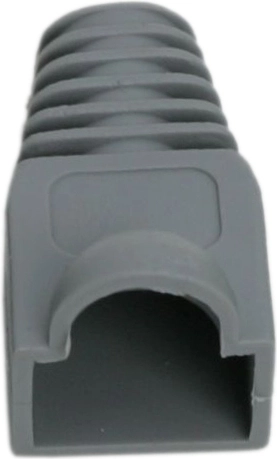Protector contra dobleces de cable para conector 8P8C gris