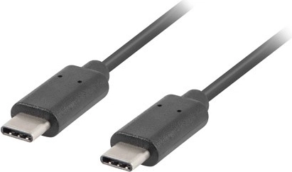 Cable USB-C M/M 2.0 1 m negro