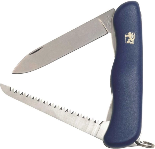 Navaja de bolsillo Mikov Praktik 115 con hoja y sierra