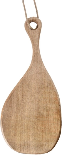 Tabla de madera para cortar y servir de madera de mango 50 × 23 cm