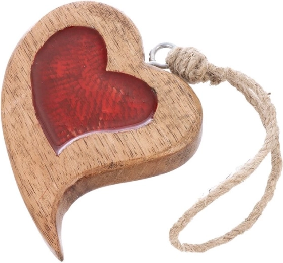Acento romántico rojo