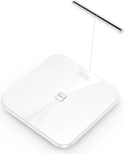 AWEI SS1 báscula personal inteligente con Bluetooth 5.0 y análisis corporal, blanca
