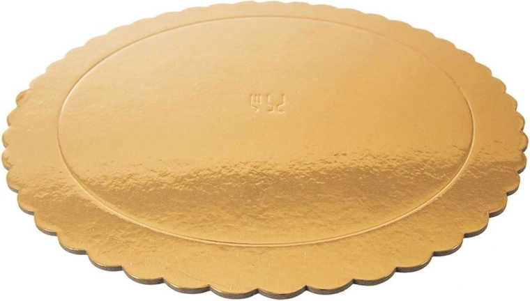 Superficie dorada de doble cara con lámina protectora