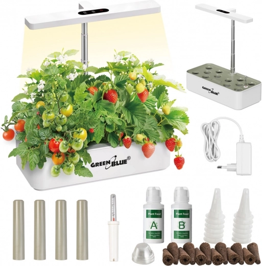 Maceta hidropónica inteligente GREENBLUE GB133 para el cultivo doméstico de hierbas y verduras