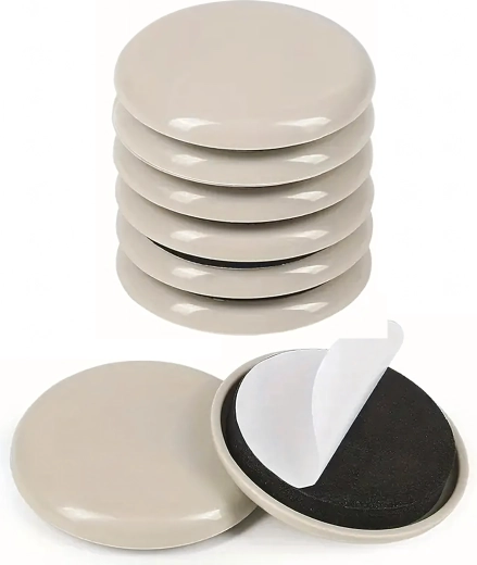 Almohadillas deslizantes autoadhesivas para muebles 42 mm, juego de 8 uds