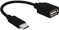 Adaptador USB-C (macho) a USB-A (hembra) USB 2.0