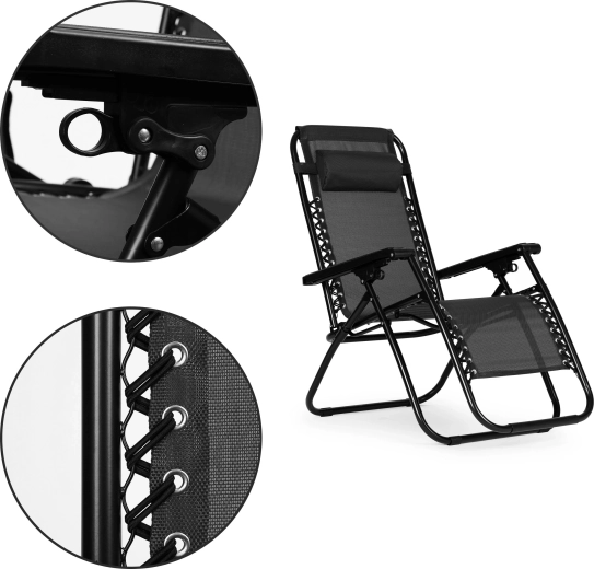 Reclinación continua con bloqueos de fijación