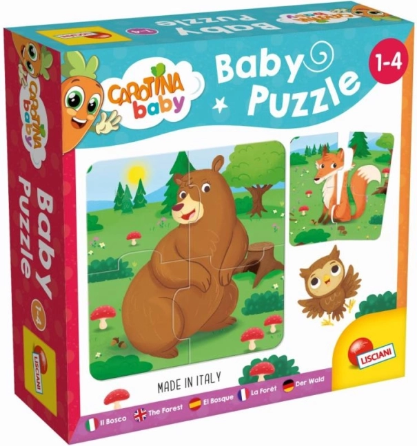 Carotina Baby puzzle – bosque