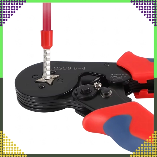 Alicates de crimpado manual para punteras 0,25–10 mm²