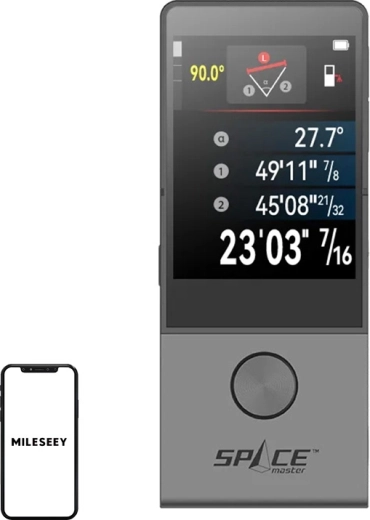 Telémetro láser Mileseey D9 Pro con alcance de 100 m