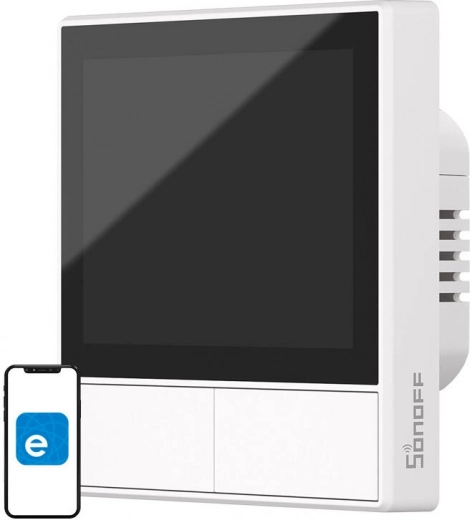 Interruptor de pared inteligente SONOFF NSPanel – blanco