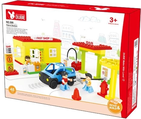 48 piezas y 2 figuras para más diversión