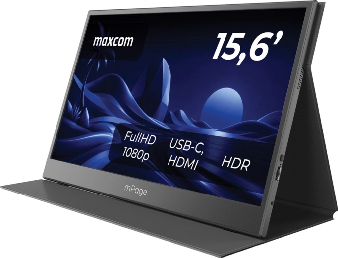 Monitor portátil Maxcom mPage 15 15,6" Full HD