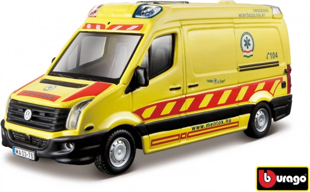 Ambulancia de rescate Bburago Volkswagen Crafter 1:50