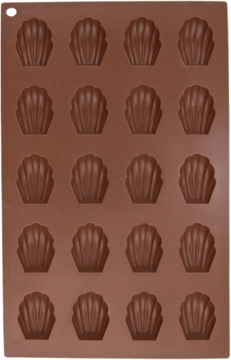 Molde de silicona para galletas con forma de conchas Sillinie