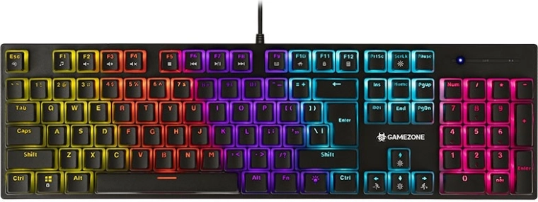 Teclado mecánico para juegos Tracer GameZone UNIQUE Pudding RGB, USB