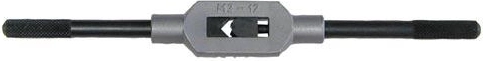 Portamachos ajustable para machos de roscar M3–M12, 280 mm