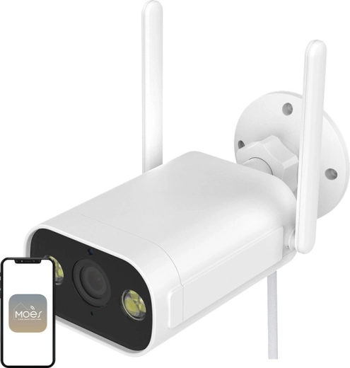 Cámara IP Wi‑Fi exterior Moes 3 MP WCM‑JD‑T1
