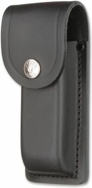 Böker Manufaktur Solingen funda grande de cuero para cuchillo 12 cm negra