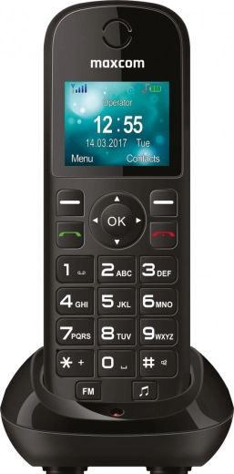 Teléfono ergonómico sencillo Maxcom