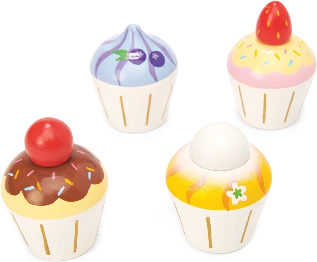 Cupcakes de madera Le Toy Van Honeybake