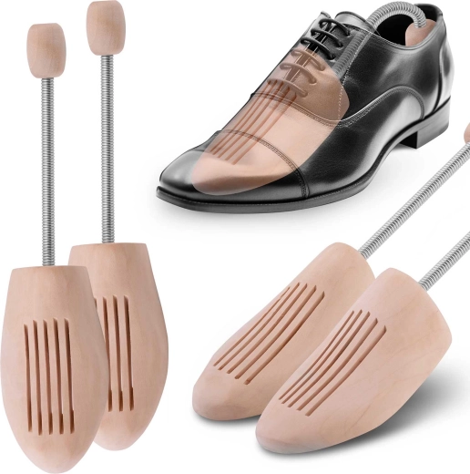 Hormas de madera con muelle para zapatos 42/43 MASSIDO