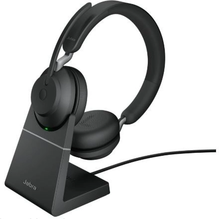Auriculares inalámbricos Jabra Evolve2 65 con micrófono - negro