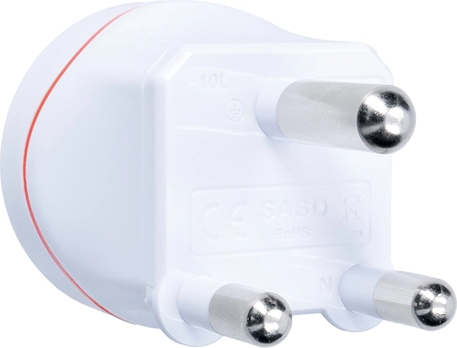 Adaptador de viaje Solight para enchufes de tipo M (Sudáfrica, África y Oriente Medio) - 1 unidad