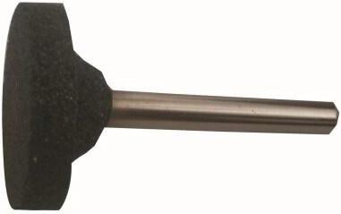 Muela abrasiva montada 32 × 6 mm con vástago de 6 mm, grano 40