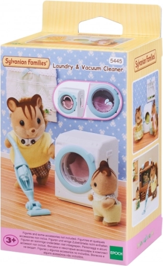 Sylvanian Families lavadora y aspiradora – complemento para la casita