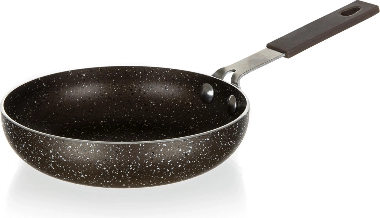 Mini sartén con revestimiento antiadherente Granite Brown 14 cm