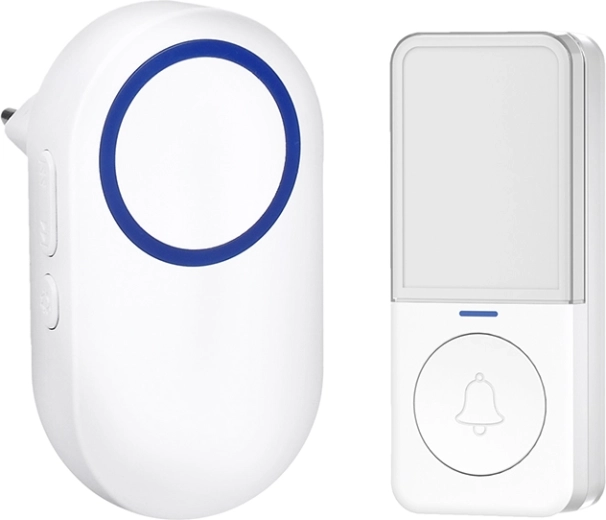 Solight timbre inalámbrico para enchufe 200 m blanco con learning code